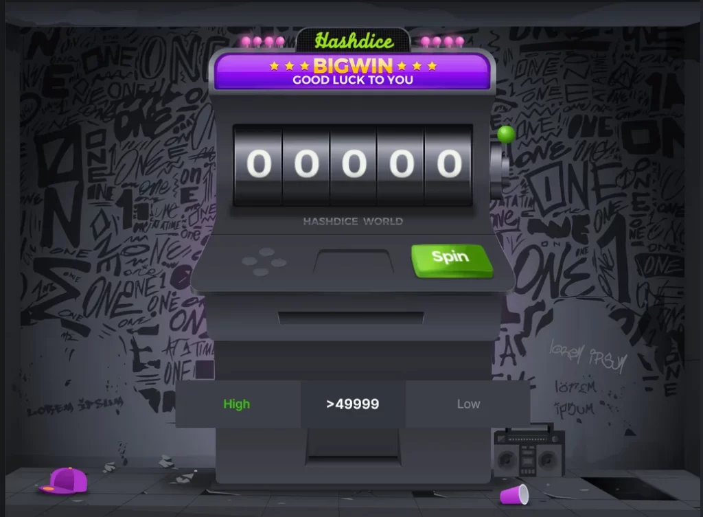BC.Game Hash Dice online slot game