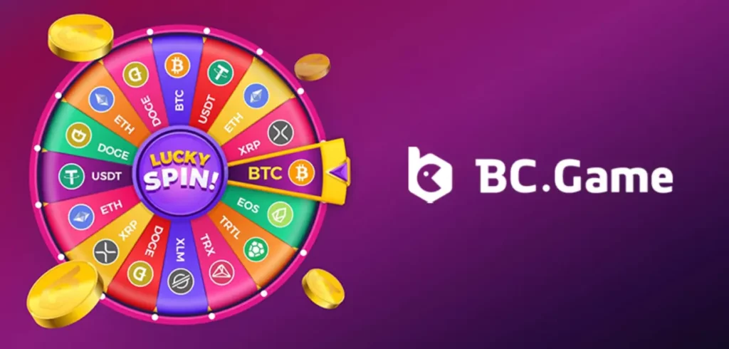 Lucky spin at BC.Game
