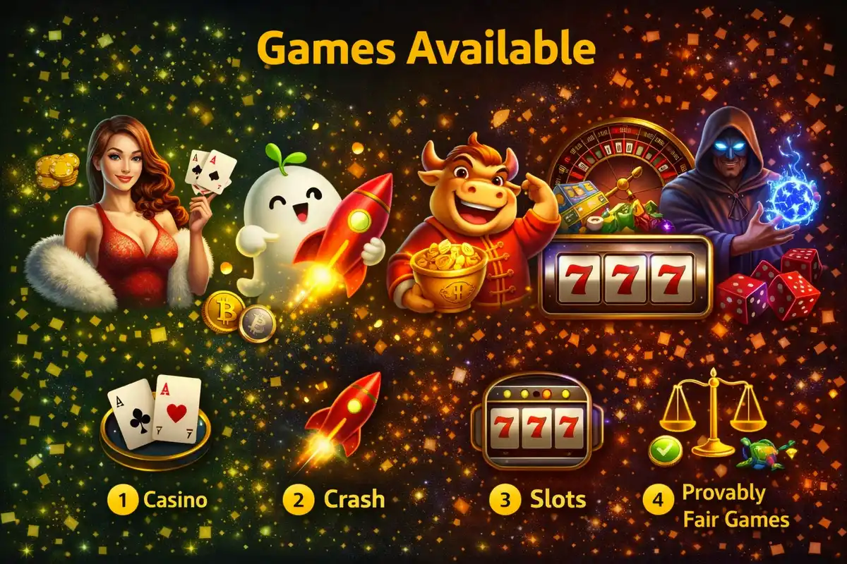 🎮 Games Available on BC.Game Mirror