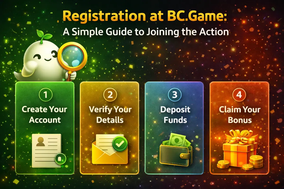 📝 Registration at BC.Game: A Simple Guide to Joining the Action
