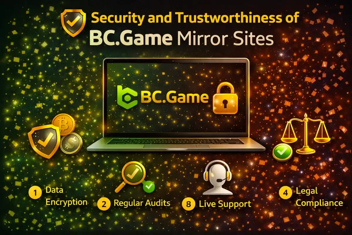 🛡️ Security and Trustworthiness of BC.Game Mirror Sites