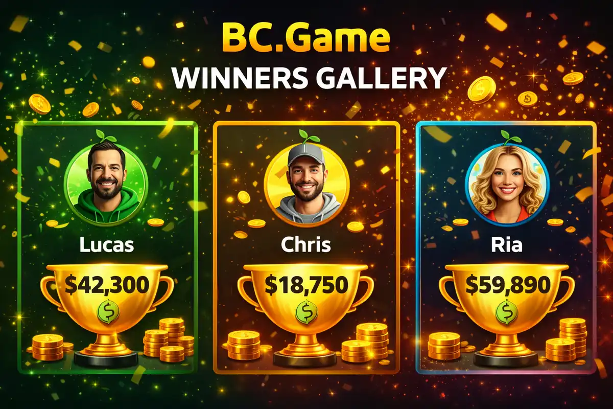 🏆 BC.Game Winners Gallery